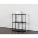 Eiffel Black Low Bookcase, Small